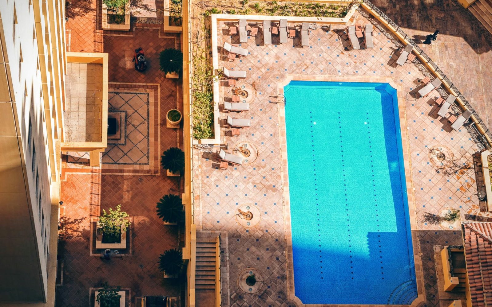Pool & Sundeck — Porchlight community pool deck